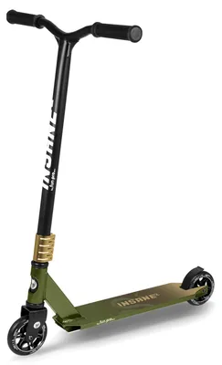 Produktbild von Fun Pro Stunt Scooter Insane2, Stunt Roller mit ABEC 9 Lager, Scooter mit Griptape, 110 mm Rollen mit Alufelgen, Non E Scooter für Kinder & Erwachsene, Cityroller bis 100 kg, Jungle