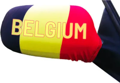 Produktbild von Auto Mirror Cover Europameisterschaft/Weltmeisterschaft Fußball Belgien pro 2
