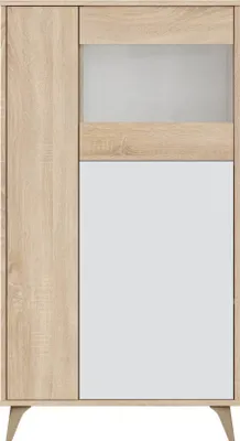 Immagine prodotto di Calicosy - Vetrina a 3 ante con ripiani - A142cm - Kikua Plus