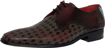 Produktbild von Jeffery West Derby Lederschuhe, Rot 45 EU