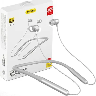 Produktbild von Dudao Wireless In-Ear Sports Bluetooth Kopfhrer Silber (U5a-Silber)