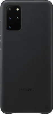 Produktbild von Samsung Galaxy S20 Plus Hülle - Echtleder - Samsung Backcover - Schwarz