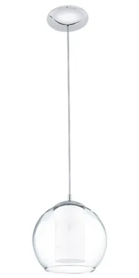 Produktbild von EGLO BOLSANO, Flexible Halterung, Chrom, Durchscheinend, Stahl, Glas, Wohnzimmer