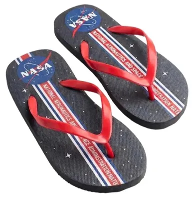 Produktbild von NASA Space Center Jungen FlipFlops Sandalen Latschen Zehentrenner – Schwarz / 36/37