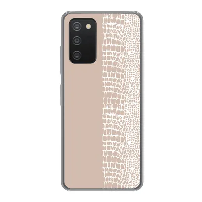 Produktbild von MuchoWow® Handyhülle Schutzhülle Hülle für Samsung galaxy a73 Schlange - Design - Rosa Silikon Softcase Handy Hülle - Handyhülle