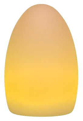 Produktbild von Tischlampe Ei 22 x 15 cm Aufladbar mit Akku Farbwechsel Fernbedienung Led Stimmungslicht Nachtlicht Nachttischlampe Dimmbar