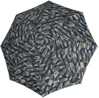 Produktbild von Knirps Taschenregenschirm Regenschirm T.200 Medium Duomatic Hunting Ocean mehrfarbig