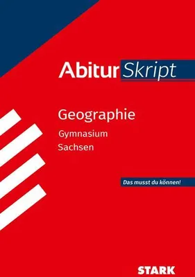 Obrázek produktu pro STARK Geographie - AbiturSkript Sachsen