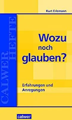 Produktbild von Wozu noch glauben?