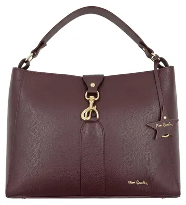 Produktbild von Handtasche Echtleder Pierre Cardin 37x27 cm Schwarz Black B UNICA BE_55116_NERO