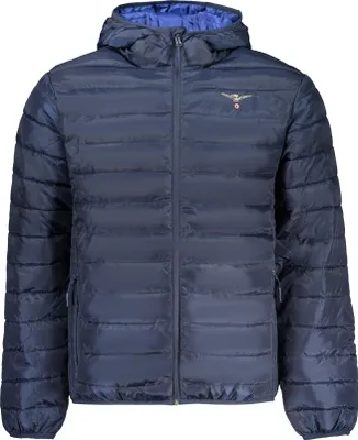 Produktbild von Herrenjacke Blau mit Kapuze – Leicht, Stylish & Funktional