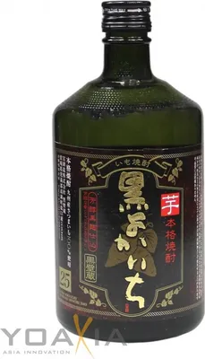 Produktbild von [ 700ml ] TAKARA KURO YOKAICHI IMO japanische Spirituose aus Süßkartoffel, Reis alc.25%vol