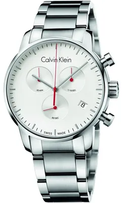 Produktbild von Herrenuhr Calvin Klein City K2G271Z6, Silberweiß / Weiß