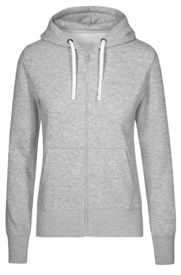Produktbild von X.O By Promodoro - Hoodie mit durchgehendem Reißverschluss für Damen LT5280 (XXL) (Grau)