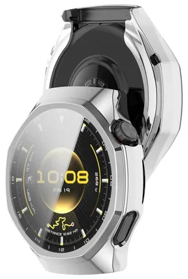 Produktbild von Schutzhülle für Huawei Watch GT 7 Pro 46 mm, Bizon Case Watch Felipe, Silbern
