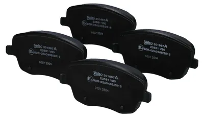 Produktbild von Bremsbelagsatz Scheiben vorne 18,9 mm VALEO für u.a. SEAT CORDOBA