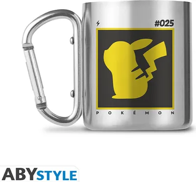 Produktbild von POKEMON - Tasse carabiner - Pikachu 25 - box