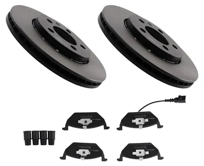 Image de Étau de frein avant - Pièce de frein pour automobile - Compatible avec VW Polo, Skoda Fabia, Skoda Roomster - Années de fabrication 2001-2015