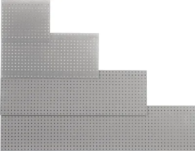 Produktbild von Lochplatte lichtgrau 987 x 456 mm