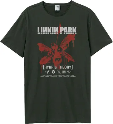 Image de Amplified - "Hybrid Theory" T-shirt pour homme/femme unie GD4047 (L) (Charbon de bois)