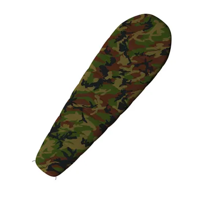 Produktbild von Husky Mumienschlafsack für Kinder Junior Army -10°C 2024 - 190 cm - Camo Green