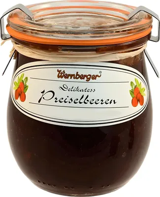 Produktbild von Delikatess-Preiselbeeren – Fruchtiger Wildklassiker aus der Oberpfalz (