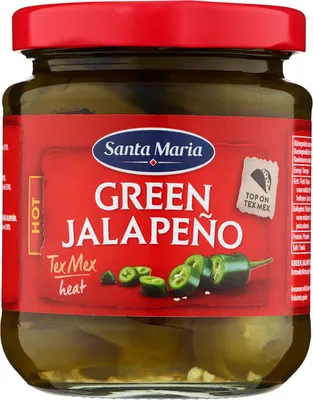 Immagine prodotto di Santa Maria Jalapeño verde piccante 215 g/110 g