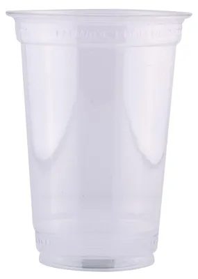 Obrázek produktu pro 50 recyklovatelných kelímků z RPET o objemu 400 ml – jednotná velikost