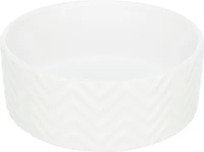 Produktbild von TRIXIE Keramiknapf - weiß - 1,6 l/ø 20 cm