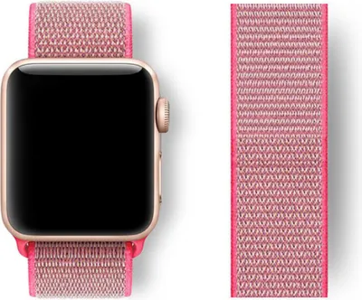 Produktbild von Nylon Loop Armband für Apple Watch 1-10 / SE Ultra Sport Stoff Ersatzband