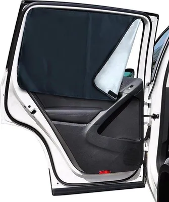 Produktbild von Famanu Autosonnenschutz für Seitenscheiben - Universeller UV-Schutz für Kinder - 2 Stück