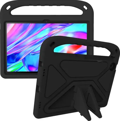 Image de Etui de protection pour Lenovo Tab M10 Plus 3rd Gen 10.6", étui enfant léger en EVA avec poignée et support Noir