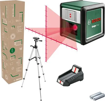 Produktbild von Kreuzlinien-Laser Quigo Plus, eCommerce-Karton