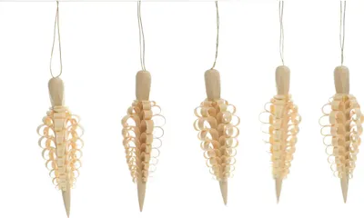 Produktbild von Baumbehang Spanzapfen 10 cm HxT 10x10xcm NEU