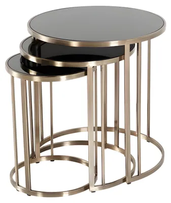 Immagine prodotto di Tavolino moderno in metallo grigio