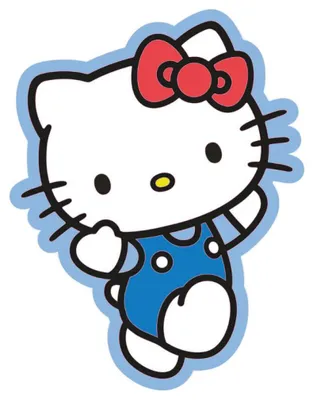 Produktbild von Hello Kitty 3D Plüschkissen aus Velboa, dekoratives Kuschelkissen, 35 cm