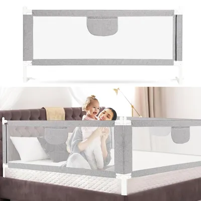Produktbild von Verstellbares Kinderbettgitter, 200 cm und 180 cm