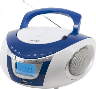 Produktbild von Soundmaster SCD3850BL, Digital, AM, FM, CD, CD-R, CD-RW, Intro, zufällig, Wiederholung, Blau, Wechselstrom/Batterie