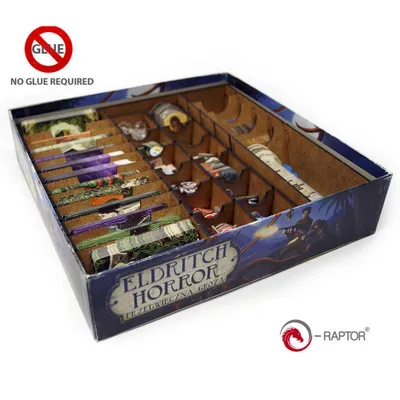 Immagine prodotto di inserto di smistamento e-Raptor per la scatola del gioco base Eldritch Horror