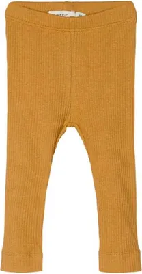 Zdjęcie produktu dla Dziecięce legginsy dziewczęce spodnie dresowe Name It NBFKABEX; Żółty (Spruce Yellow) , 50