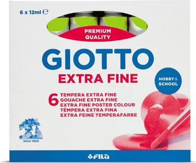 Image de Giotto 352011 peintures en détrempe 12 ml Tube Vert