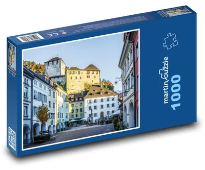 Obrázek produktu pro Puzzle 1000 Rakousko - Feldkirch Staré Město - martinpuzzle