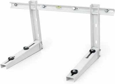 Produktbild von ENTALPIA Wandhalterung für Klimaanlage HL-420 | Wandkonsole für Klimageräte | bis 100 Kg | inkl. Zubehör | für Split Klimageräte und Wärmepumpe