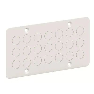 Produktbild von Striebel und John CZF12 Blechflansch für B-Schrank mit M-Verschraubung   2CPX052442R9999