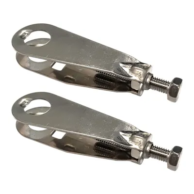 Produktbild von 2x Fahrrad BATAVUS kettenspanner M5x55mm stahl mit muttern Øachsen 10.5mm