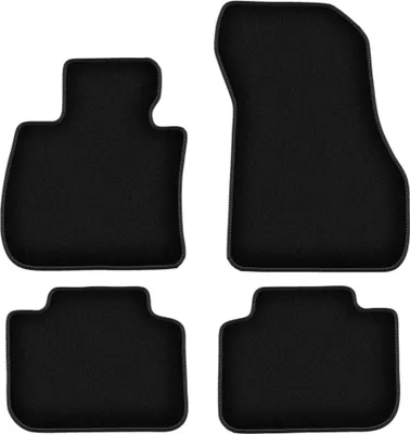 Immagine prodotto di Tappetini in velluto per BMW X2 F39 (2018-, SUV) neri, set 4 pz, con fissaggi
