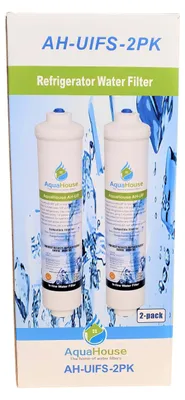 2er-Pack Wasserfilter für Samsung Kühlschrank, extern