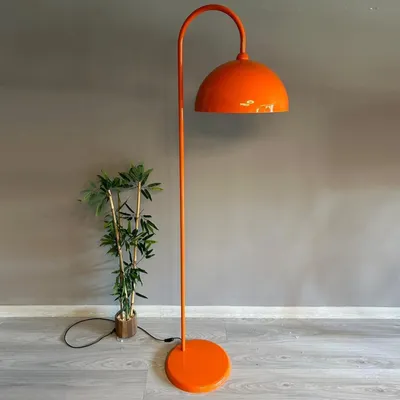 Produktbild von Orange Stehlampe Modern Dekorative Metall Stehlampe
