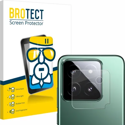 Produktbild von BROTECT Schutzglas für Xiaomi 14 (NUR Kameraschutz) Schutzfolie Panzer Folie Glas Display Schutz klar