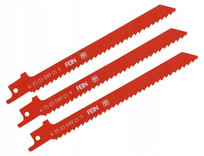 Obrázek produktu pro Fein sada 3 pilových listů do kmitací pily 150 mm
